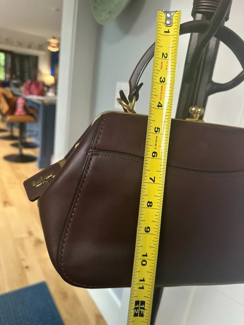 Coach Kisslock Frame Bag